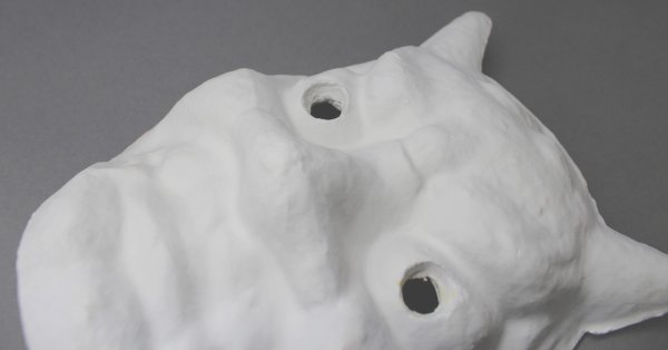 画像5: 節分用お面【鬼】※未着色※ (5)