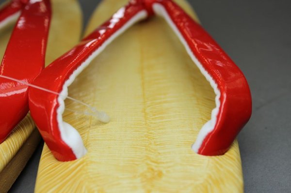 画像3: 女性用ライト底草履【赤鼻緒】 #レディース (3)