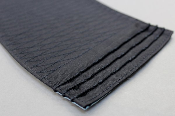 画像3: 大人用手甲【6枚甲馳・黒】 (3)