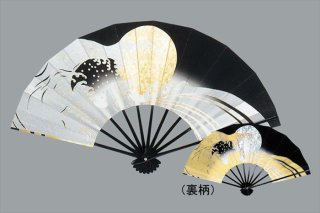 舞扇 (15) 未使用 美品 裏表色違い 扇子 2本セット 舞台 日舞 工芸品 舞扇 (15) 未使用 美品 裏表色違い 扇子 2本セット 舞台 日舞