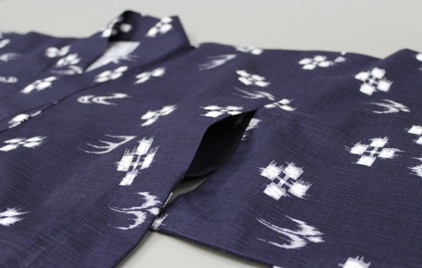 画像5: 田植え衣装【紺衿タイプ/早乙女着物のみ】 (5)