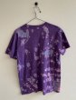 画像5: 【限定１枚】オリジナル抜染Tシャツ　ヘビーウェイト　Mサイズ　紫系 (5)