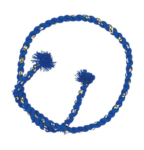 画像1: 中太結上鉢巻【5070/青】 (1)