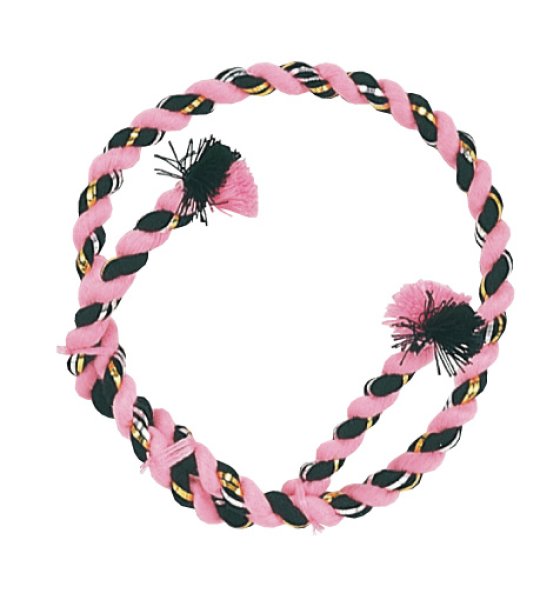 画像1: 極太結上鉢巻【ピンク/黒】 (1)