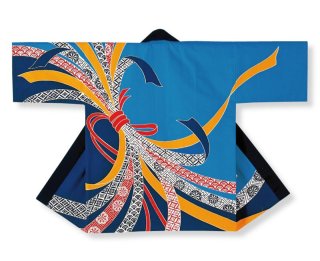 法被の既製品が安い【6128】赤黒に熨斗の法被を激安通販【和物屋